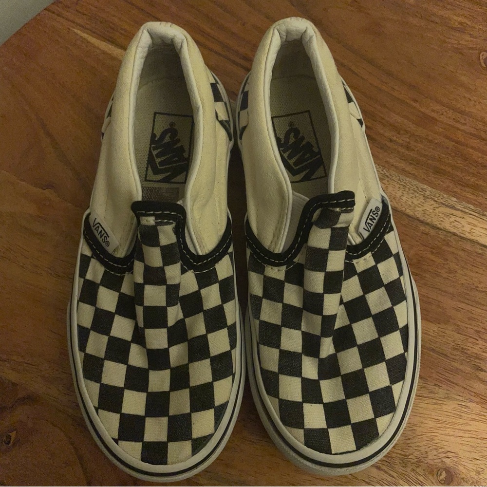 Checkerboard Vans 12c